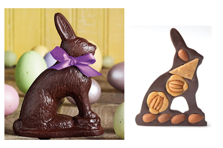 The Robert L. Strohecker Assorted Dark Chocolate Rabbit
