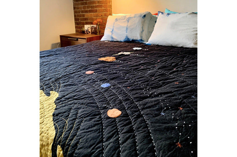 Haptic Lab - Solar System Quilt - Queen