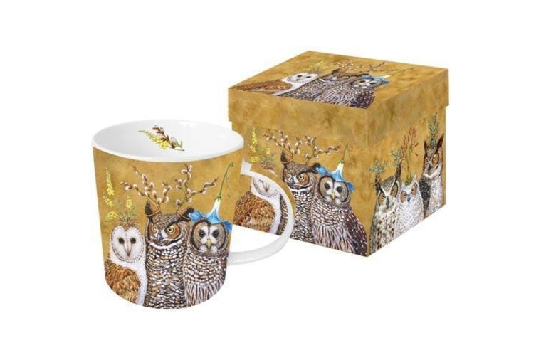 Owl Family Gift-Boxed Mug  - Vicki Sawyer