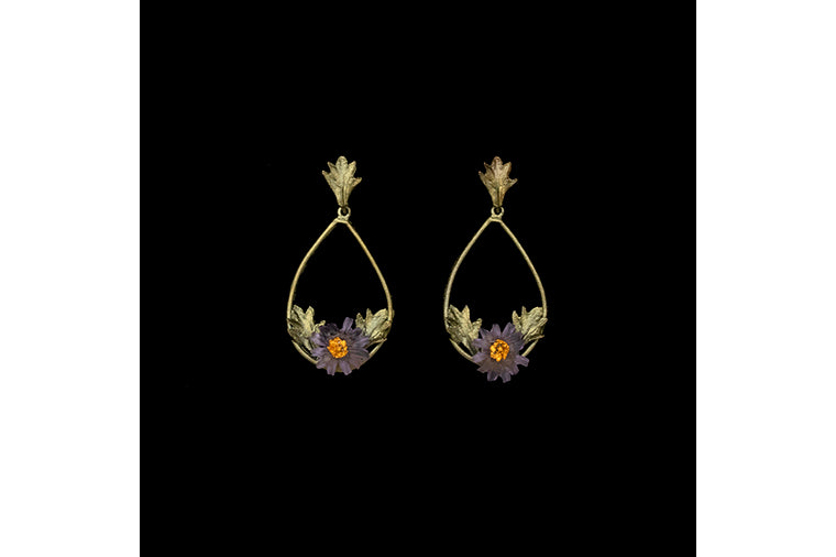 Michael Michaud - Aster Oval Post Earrings