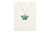 Holly Yashi - Bella Butterfly Pendant Necklace - Green Flash
