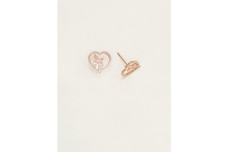 Holly Yashi - True Love Earrings - Rose Gold