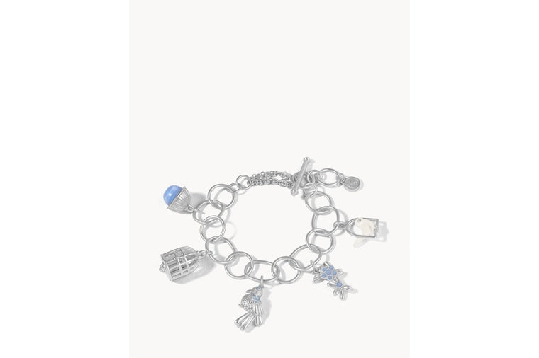 Spartina:  Songbird Silver Toggle Bracelet