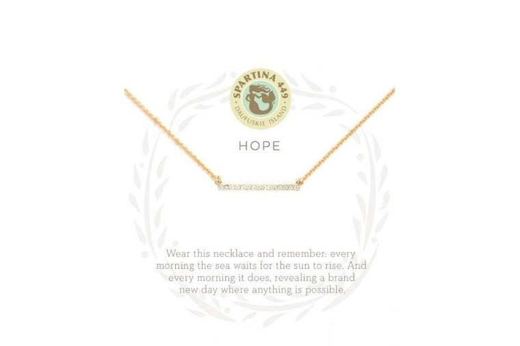 Spartina:  Hope Necklace