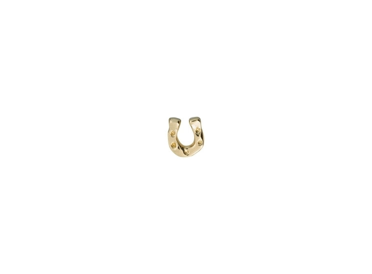 Uno de 50 - Horseshoe Stud Earrings - Gold