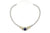 John Medeiros - Anvil Color Double Strand Horseshoe Necklace