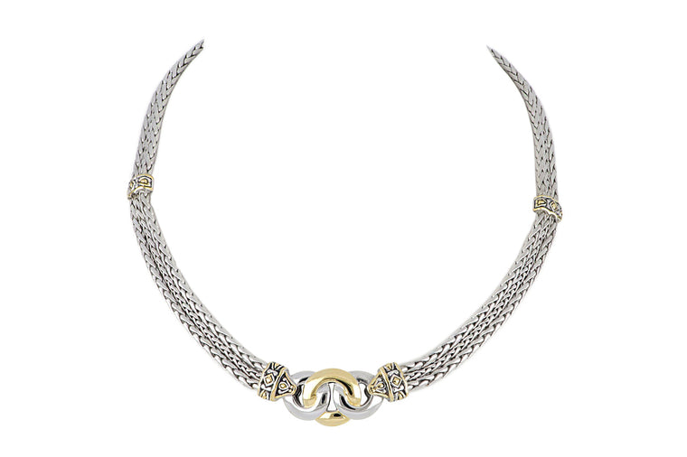 John Medeiros - Antiqua Three Circle Necklace