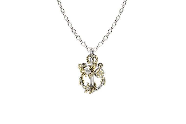 John Medeiros - Treasure Anchor Necklace