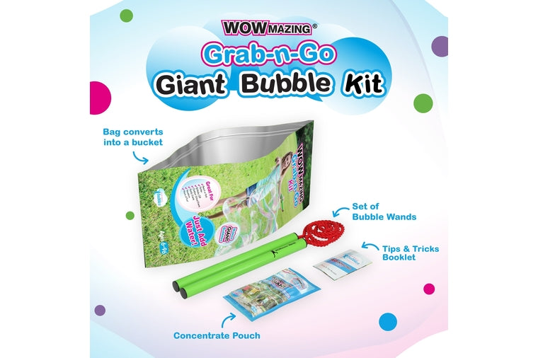WOWmazing Bubbles Kit - Grab n Go