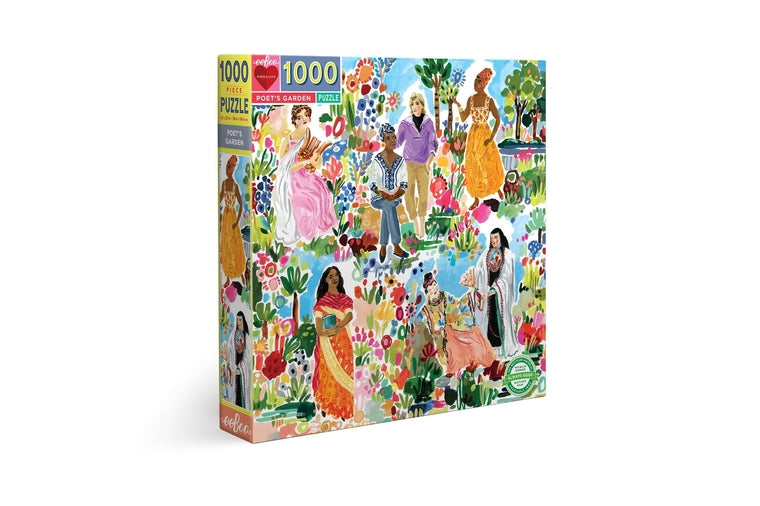 eeBoo - Poet's Garden Puzzle - 1000 Pieces