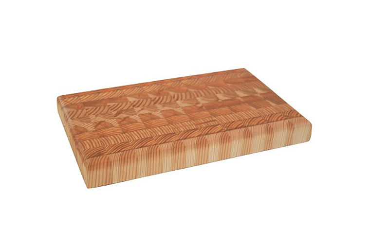 Small One Hander Larch Wood Cutting Board