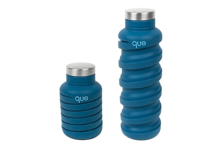 que Collapsible Bottle - Steel Blue 20 oz