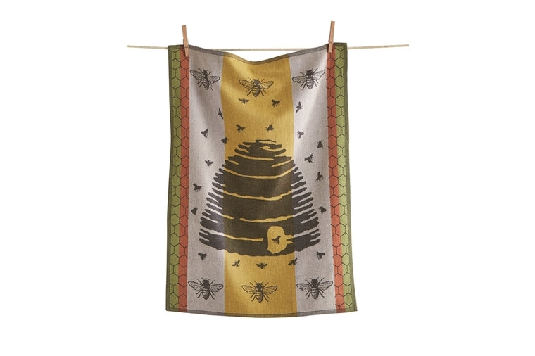 Beehive Jacquard Dishtowel