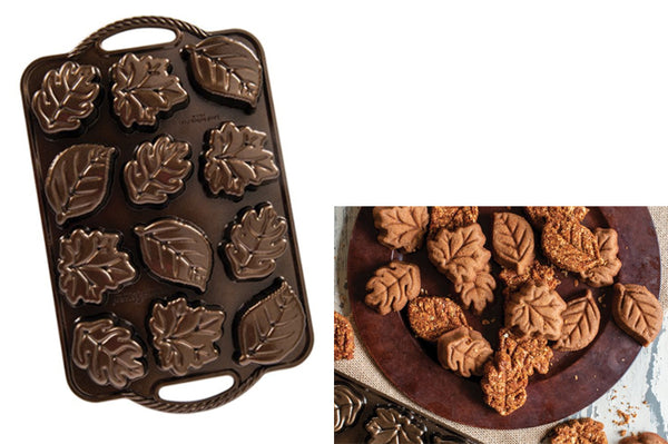 Autumn Leaves Pancake Pan - NordicWare - The Bowerbird CT